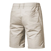 West Louis™ Summer Cotton Solid Casual Shorts