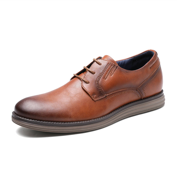 West Louis™ Genuine Leather Handmade Business Dress Shoes