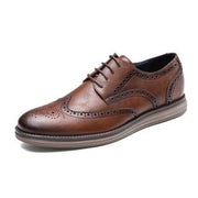 West Louis™ Genuine Leather Handmade Business Dress Shoes