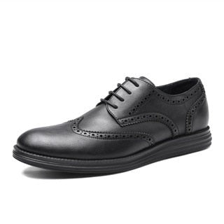 West Louis™ Genuine Leather Handmade Business Dress Shoes