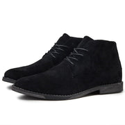 West Louis™ Pointed Toe Suede Chelsea Shoes