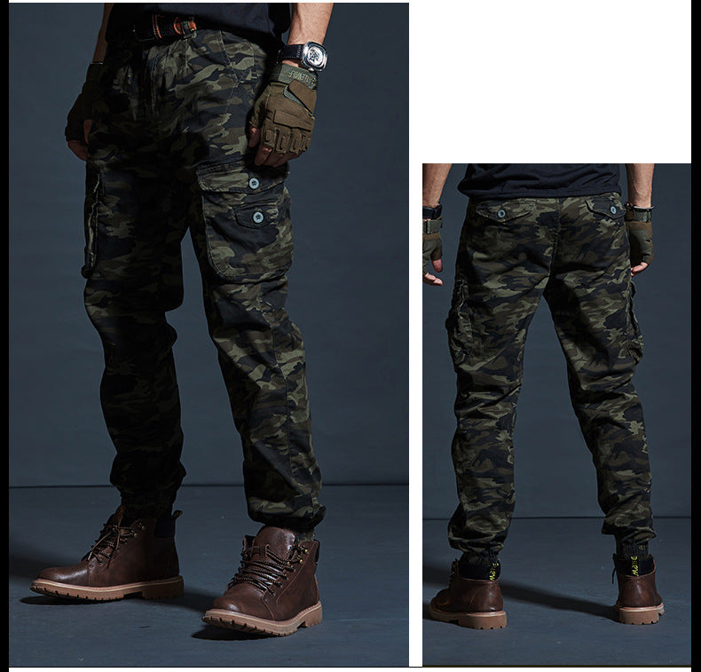 West Louis™ Cargo Military Style Elasticity Pants