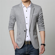 West Louis™ Fashion Cotton Casual Thin Blazer