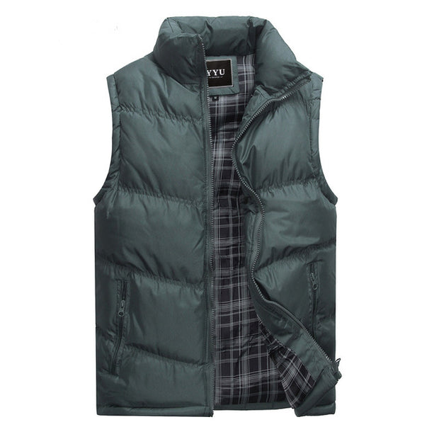 West Louis™ Casual Male Cotton-Padded Men's Vest