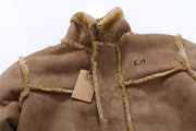 West Louis™ Warm Faux Suede Luxury Coat